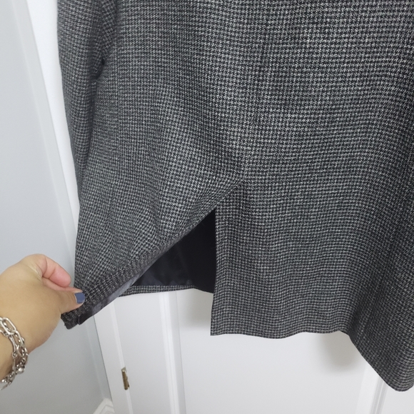 PROTOCOL Houndstooth Wool Blazer Jacket - Picture 10 of 11